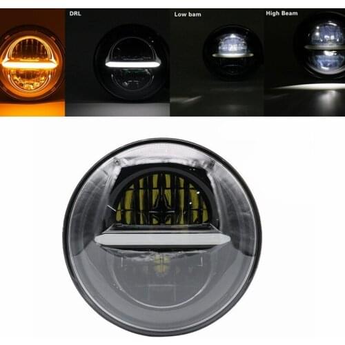 Motorcycle 5.75Inch LED Headlight with DRL For sportster 5-3/4" LED Headlamp for indian scout Lighting