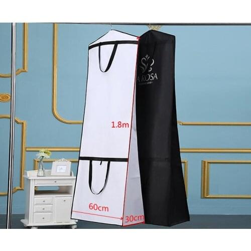 Portable Wedding Dress Protector Cover Foldable Handbag Clothing Covers Bridal Gown Garment Dust Cover