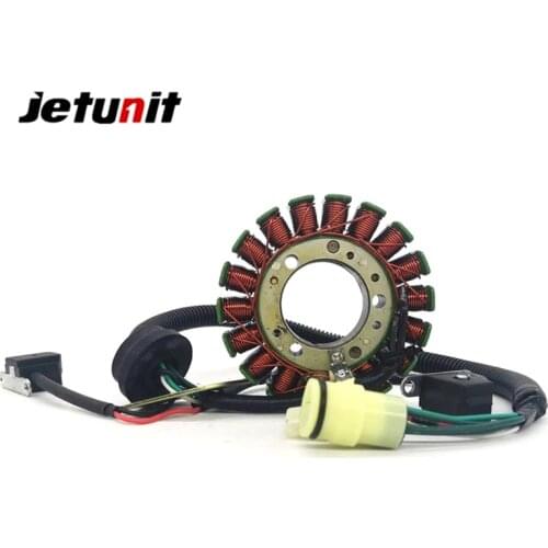 JETUNIT Jetski Stator Assembly Starter Coil Generator Magneto for Yamaha 60E-81410-01-00 FX 140/ FX Cruiser/FX Cruiser HO/FX HO
