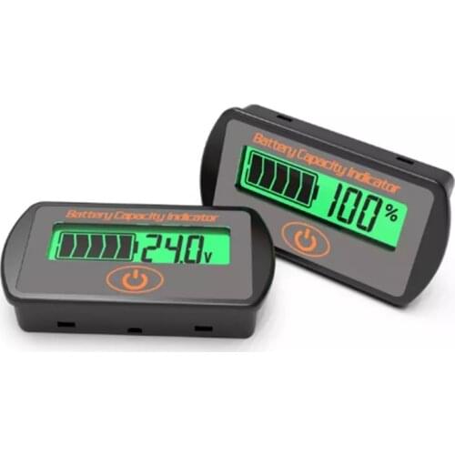 2S~16S lithium battery lead acid battery voltage meter tester battery capacity indicator 7.4V 12V 24V 36V 48V 60V