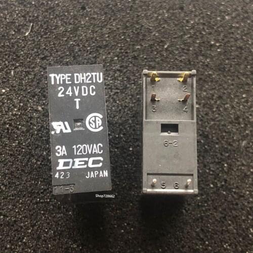 TYPE DH2TU 24VDC 24 V TYPEDH2TU 3A 6-pin new Relais