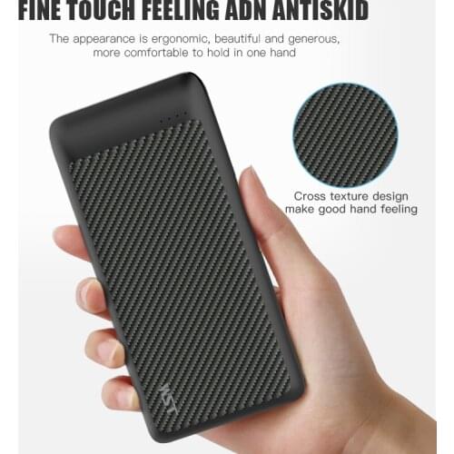 WST 20000mAh Power bank Fast Charge Portable Phone Charger Type C Dual Output for iPhone XiaoMi Samsung