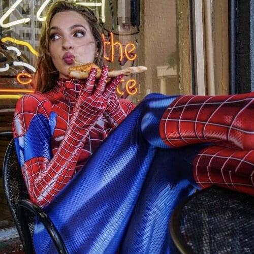 Sexy Girl Cosplay Halloween Costume Spandex Body Suit for Women Anime Cosplay Costumes Party Fancy Anime Clothes