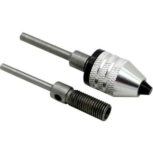 0.3-4mm Keyless Quick Change Keyless Drill Bit Chuck 2.3 3mm Connecting Rods For Electric Grinder Chuck
