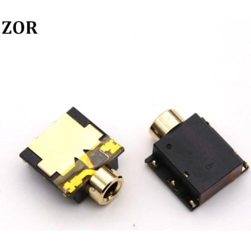 1pcs Audio Jack Headphone Port Microphone Socket Connector for MSI GE62 GE72 GE62VR GE72VR GP62 GS70 MS-1775B Motherboard
