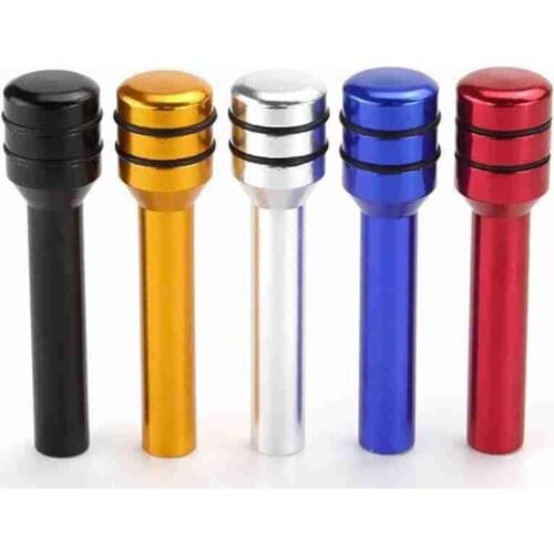 2pcs Universal Knob Pull Pins Aluminum Alloy Auto Car Security Door Lock Pins Car Truck Interior Door Lock 2 inch