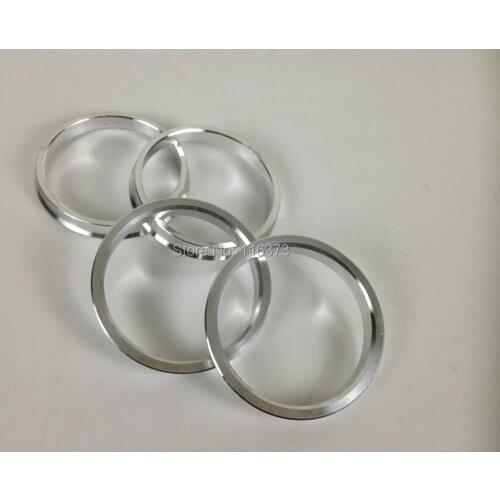 4PCS 73.1 to 66.45 Hub Centric Rings OD=73.1mm ID= 66.45 mm Aluminium Wheel hub ring