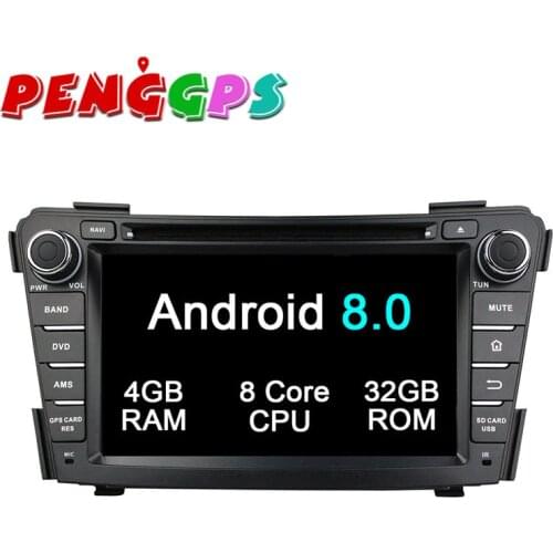 Android 8.0 7.1 Car DVD Player GPS Navigation Headunit For Hyundai I40 2011-2016 Car Stereo Auto Multimedia Satnav IPS Screen HD