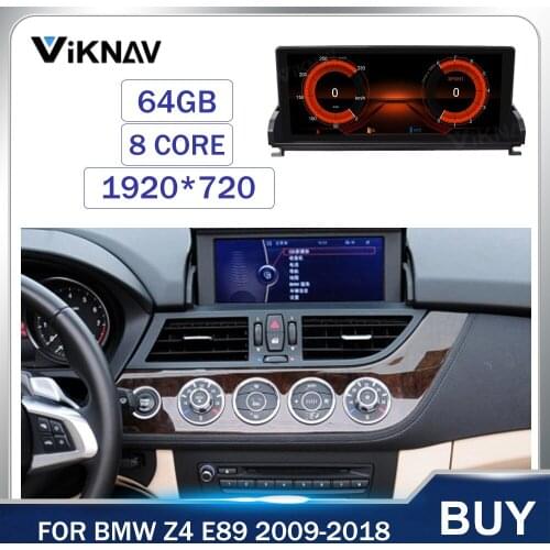 For BMW Z4 E89 2009-2018 Android 10.0 Car Radio Tape Recorder video Multimedia Player GPS WIFI Navigation 10.25 inch