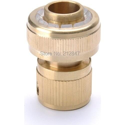 Pass Water Garden 3/4" Solid Brass Hose Repair Female Quick Connector