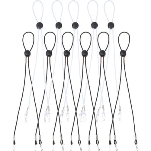 5 Pieces Glasses Chains Mask Holder Chain Face Bandanas Adjustable Length Strap Comfortable Around The Neck Rest Ear Saver