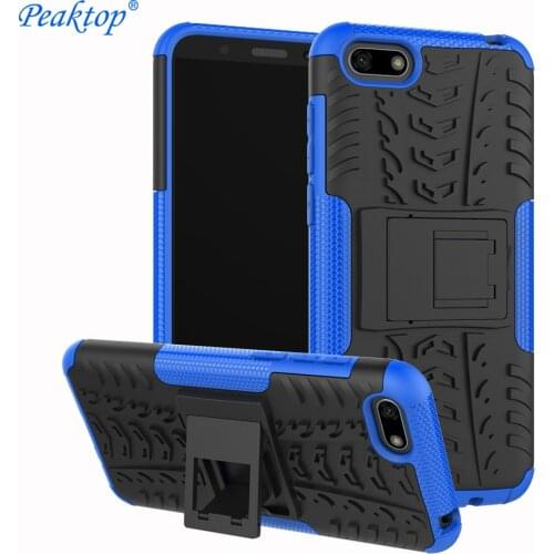 Peaktop For Huawei Honor 7S Case 5.45inch Luxury Shockproof armor Back Case Phone Case For Huawei Honor 7S 7 S DUA-L22 Case