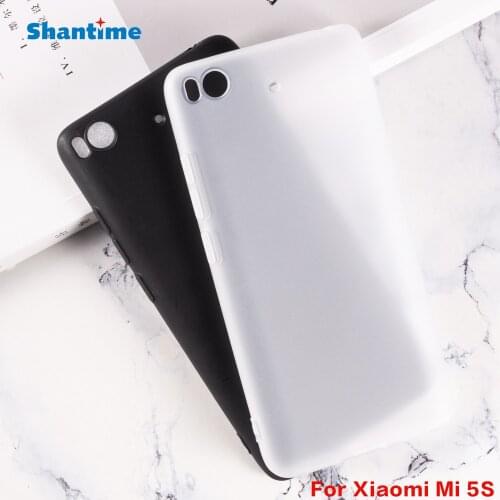 For Xiaomi Mi 5S Gel Pudding Silicone Phone Protective Back Shell For Xiaomi Mi 5S Soft TPU Case