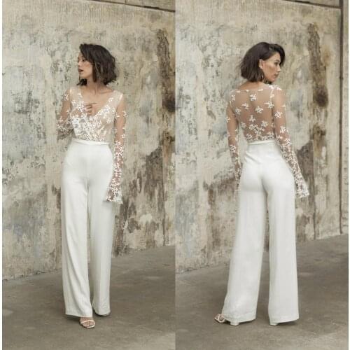 Faiokaver V-neck Wedding Dresses