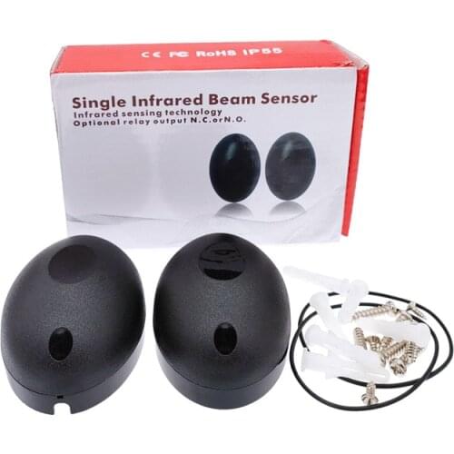 IP55 Automated gate safe infrared detector sensor 12-24V sensor infrared safety beam photocell detector for automated garage