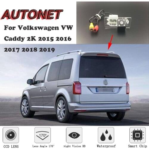 AUTONET Rear View camera For Volkswagen VW Caddy 2K 2015 2016 2017 2018 2019 Night Vision/Reverse Camera/license plate camera