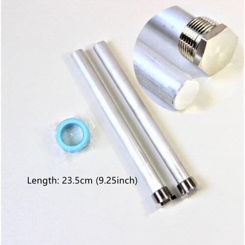 New 2 Pcs 9.25 Inch RV Anode Rod Magnesium Water Heater Tank Car Accessories Auto Parts Vehicle Parts RV Accessories