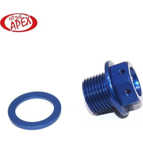 Magnetic Oil Drain Sump Plug Bolt M18x1.5mm Universal CNC Motorbike Engine Oil Drain Plug Screws M18*1.5mmn Strong Magnetic