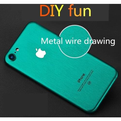 6p 7p 8 back film mobile phone sticker For iphone 6 6s 7 8 plus X XR XS MAX phone Color back film Paster Decorative film