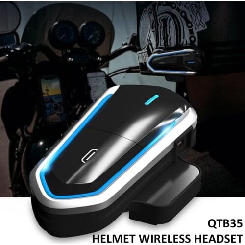Professional Motorcycle Helmet Wireless Headset Motorbike Headphone Handsfree FM Radio Noise Reduction Motorcycles Headsets