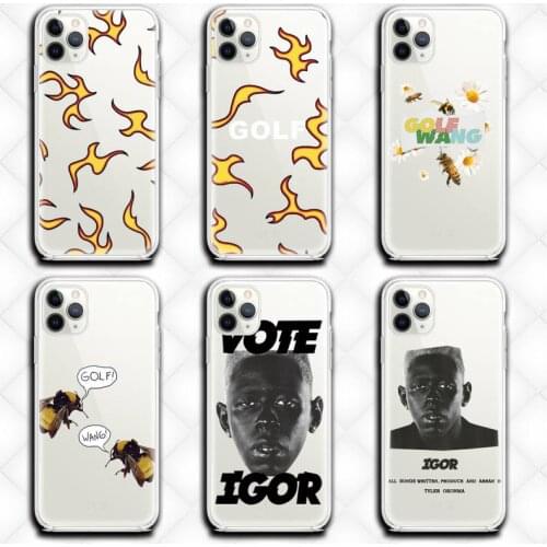 Golf Tyler the creator igor album Phone Case clear for iphone 12 pro max mini 11 pro XS MAX 8 7 6 6S Plus X 5S SE 2020 XR cover