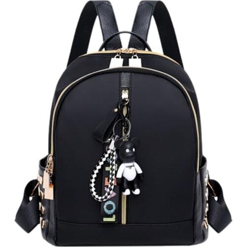 Leisure Oxford backpack women backpack female for school in korean style backpack female
