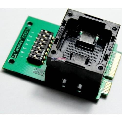 Lga52 Pressing Shrapnel to Msata Test Stand 4ce NAND Flash Test Stand