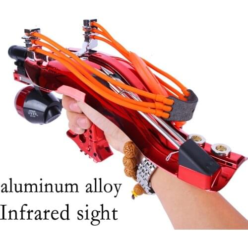 Precise fish shooter, fish dart, fishing artifact, powerful infrared sight, dual-use integrated fish bow slingshot