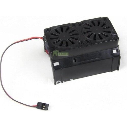 Motor Cooling Fan Fit for 1/5 HPI ROVAN KM E-BAJA Brushless ESC