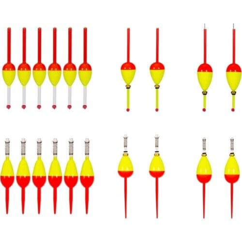 EVA Bright Colored Fishing Float Buoyancy Floating Long Vertical Multi-size Stick Fishing Floats Bo-ya Bobber Tackle