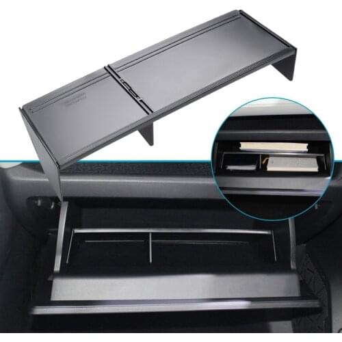 Glove Box Organizer Insert Sorting Partition Car Storage Box Tidying for Toyota RAV4 2019-2021