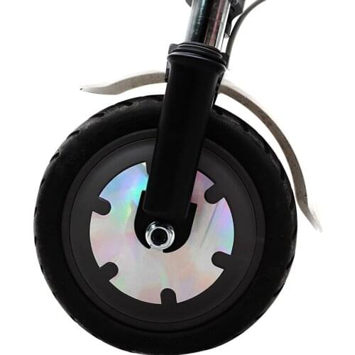 1Pair Electric Scooter Front Wheel Motor Protection Sticker for Xiaomi M365/Pro/1S Modification Parts Colorful