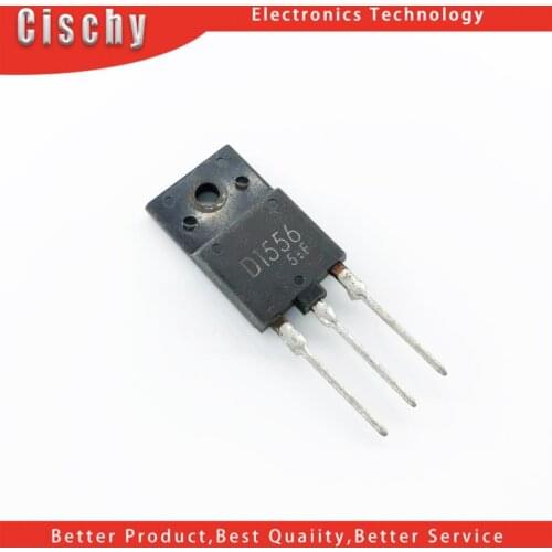 1PCS/LOT Spot 2SD1556 D1556 TO-3PF NPN Transistor 1500V 6A Quality Assurance