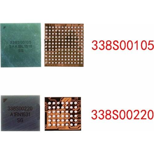 10pcs/lot 338S00105 338S00220 for iphone 7 7plus big/small main audio codec ic chip