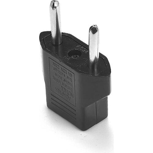 1000pcs EU Travel Plug Adapter Japan China CN American US To EU Power Adapter European Electric Plug Converter Sockets Outlet