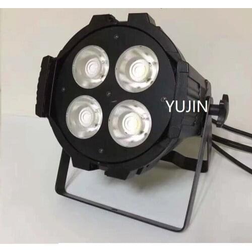 8pcs/lot 4*50w COB LED Mini Blinder warm white/cool white 2in1 par light
