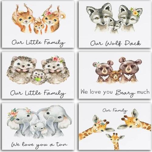 5D Diamond painting home decor animal giraffe wolf lovely Full Square Diamond embroidery Cross stitch Full Round Diamond mosaic