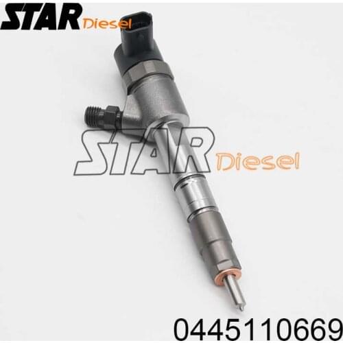 0 445 110 669 Auto Fuel Injector 0445110669 Common Rail Injector 0445 110 669 For JAC 2.8l/4DA1-2B