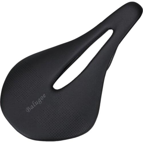 BALUGOE Carbon Bike Saddle Breathable Soft Bicycle Seat Cushion MTB Road Bike Saddles Bike Accessories