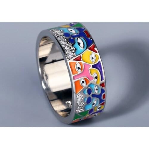 CHARLINLIOL Cocktail Rings