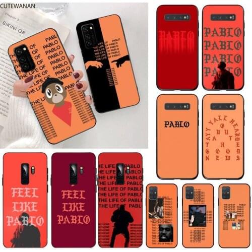 Kanye PABLO Phone Case for Samsung S20 plus Ultra S6 S7 edge S8 S9 plus S10 5G lite 2020