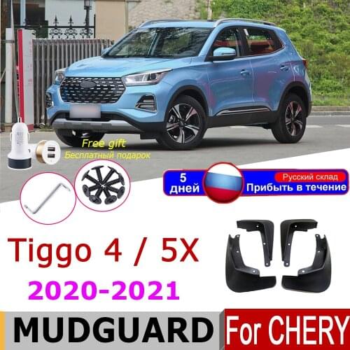 Mudguard For For Chery Tiggo4 Tiggo 4 5X 2021-2020 Front Rear Fender Mud Flaps Guard Splash Flap Mudguards Car Accessories
