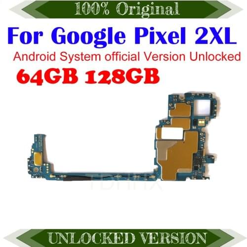 For LG Google Pixel 2XL Motherboard Complete Logic Boards Original Unlocked 64GB 128GB Motherboard for LG Google Pixel 2XL