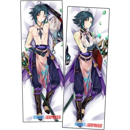 Hobby Express Anime Dakimakura Japanese Otaku Waifu Hugging Body Pillow Cover Xiao Genshin Impact 21511