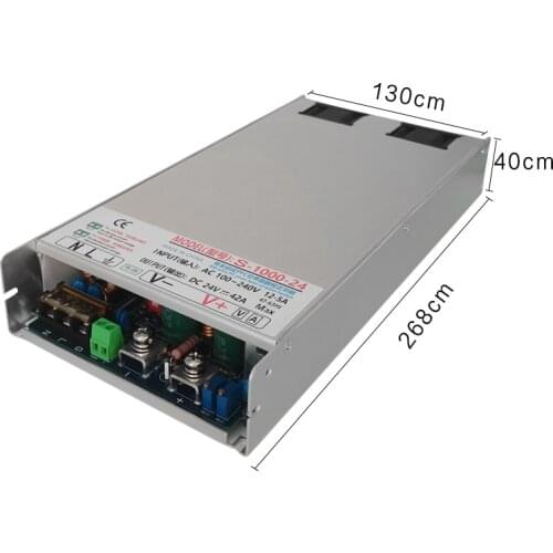 1000W constant voltage constant current switching power supply with built-in active PFC 24V36V48V60V DC adjustable
