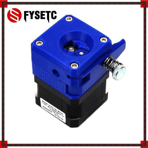 1set Drivegear Kit Blue Dual Drive Gear Extruder Kit Cloned Btech Upgrade For Prusa i3 3D Printer Gear Mini Bowden Extruder