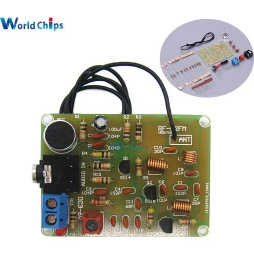 DC 3-6V FM Transmitter Module 88-108MHz FM Frequency Modulation Wireless Microphone Module DIY Kits Transmitter Board Parts