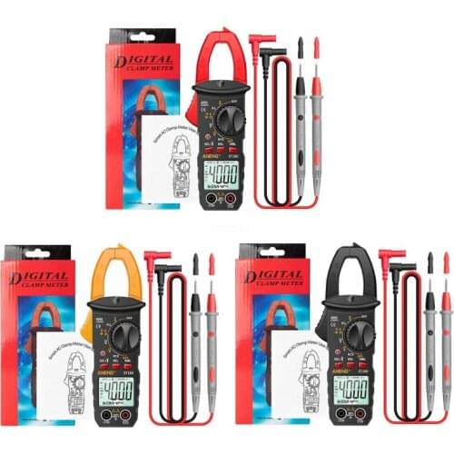 OOTDTY ST180 Multimeter Digital Clamp Meter 4000 Counts Ammeter Voltmeter Automotive Amplifier Capacitance NCV Ohm Test