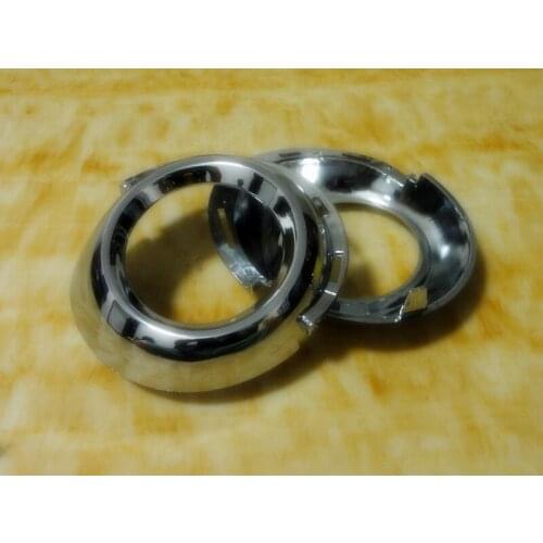 2 Pcs/Pair RH and LH electroplate front fog lamp light cover chromed for New Peugeot 307 T63