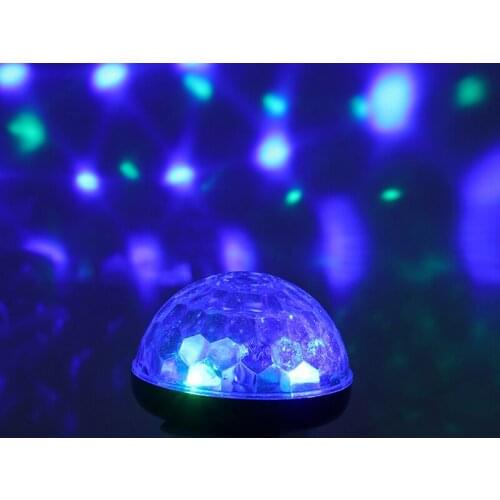 Portable Mini USB Colorful Atmosphere Light Car USB Party Light DJ LED RGB Interior Lamp Club Disco Magic Stage Lighting